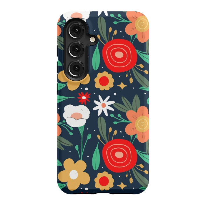 Galaxy S24 StrongFit WildFlowers by ArtsCase