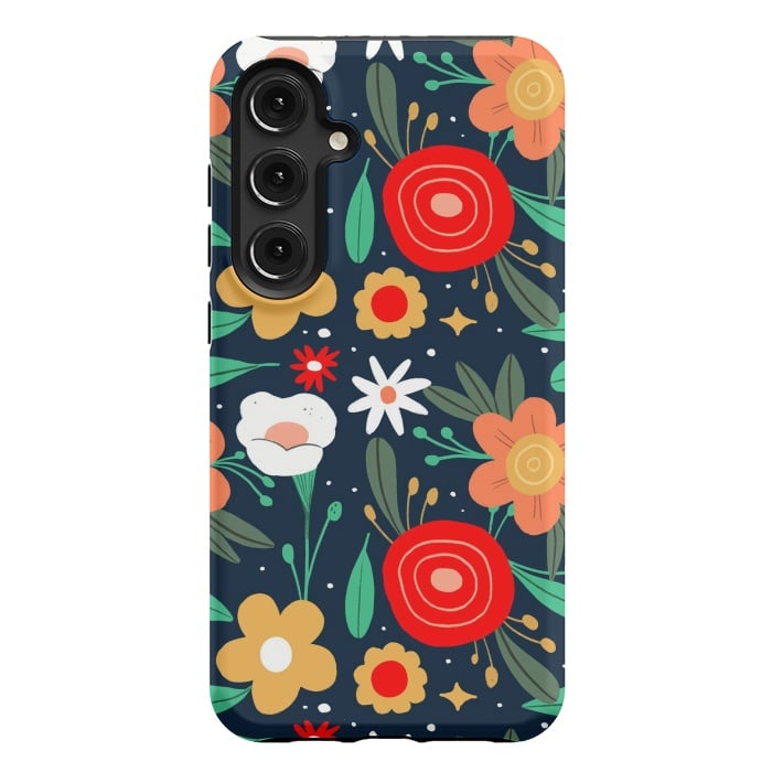 Galaxy S24 Plus StrongFit WildFlowers by ArtsCase