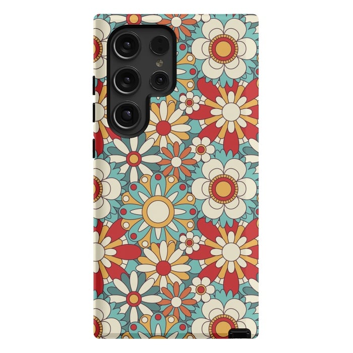 Galaxy S24 Ultra StrongFit Spring Flowers  by ArtsCase