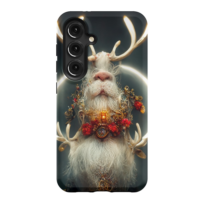 Galaxy S24 StrongFit Santa reindeer by haroulita