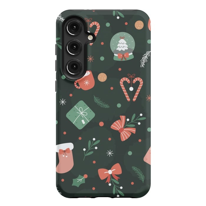 Galaxy S24 Plus StrongFit Happy Christmas 0 by ArtsCase