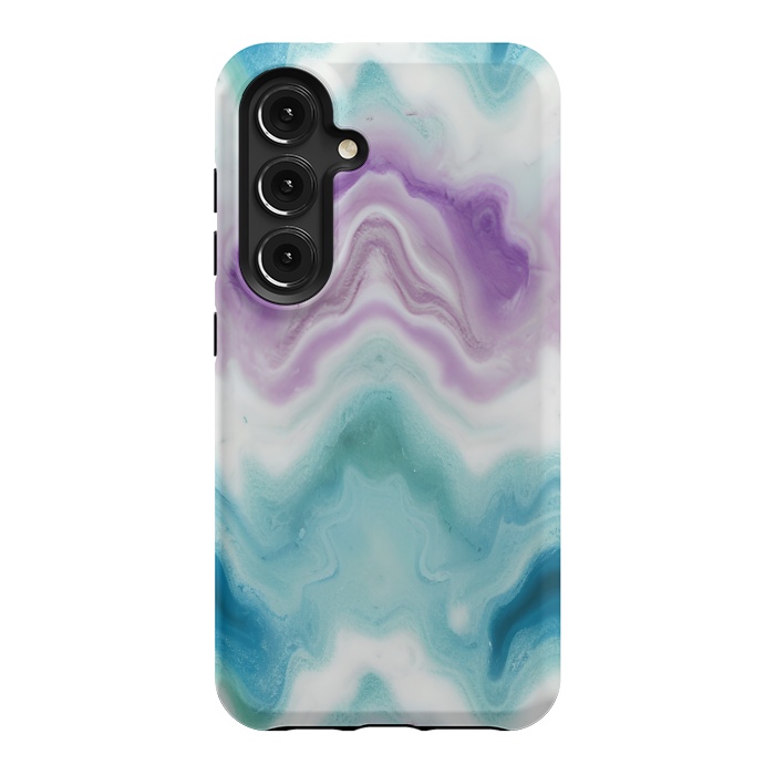 Galaxy S24 StrongFit Wavy marble  by Winston
