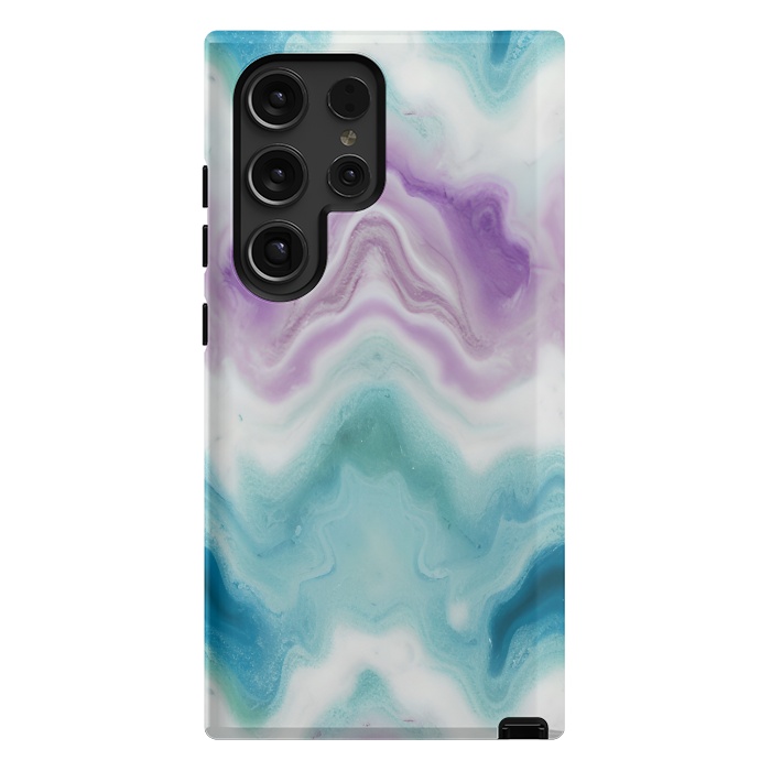 Galaxy S24 Ultra StrongFit Wavy marble  by Winston