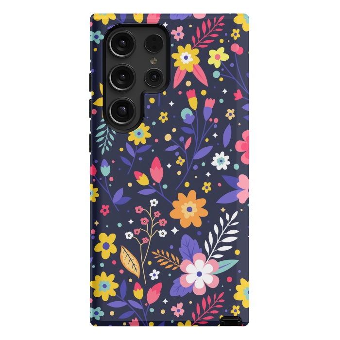Galaxy S24 Ultra StrongFit Beautifull Flowers with Vibrant Colors by ArtsCase