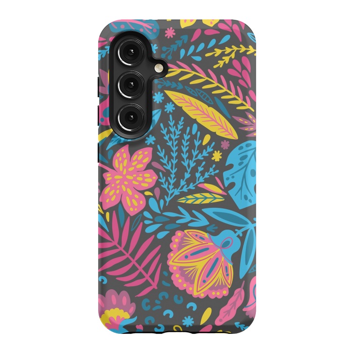 Galaxy S24 StrongFit HAPPY LEAVES by ArtsCase