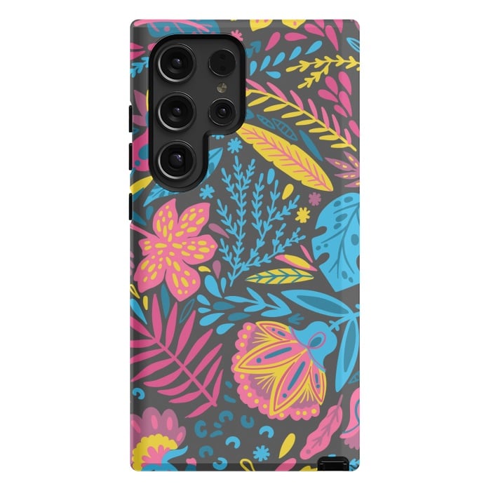 Galaxy S24 Ultra StrongFit HAPPY LEAVES by ArtsCase