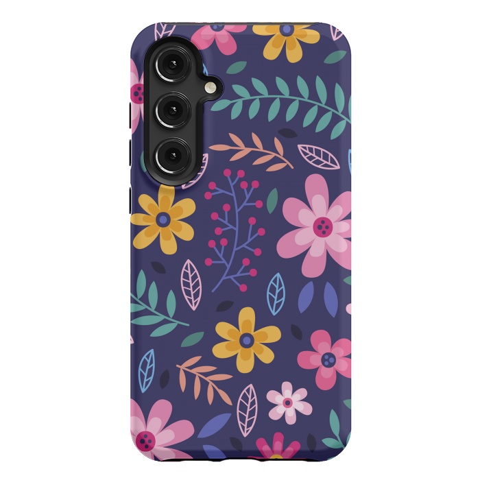 Galaxy S24 Plus StrongFit Pink Flowers for You  by ArtsCase