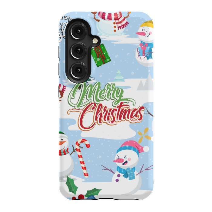 Galaxy S24 StrongFit Snowman 2 by Bledi