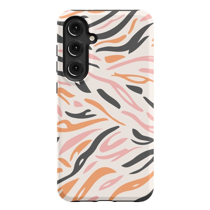 Galaxy S24 Plus StrongFit Colorful Tiger Print by ArtPrInk