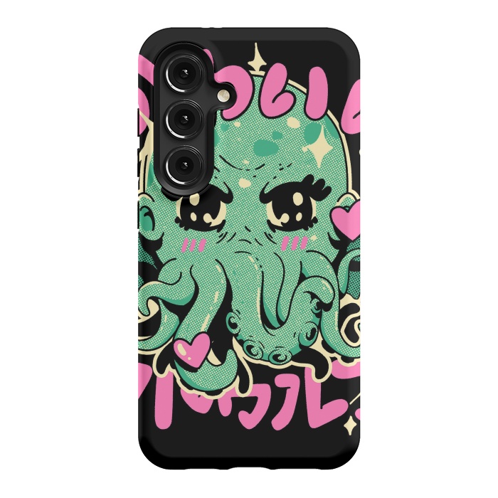 Galaxy S24 StrongFit Cutethulhu Loves by Ilustrata