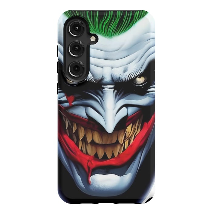 Galaxy S24 Plus StrongFit Why so Serious? by Mitxel Gonzalez