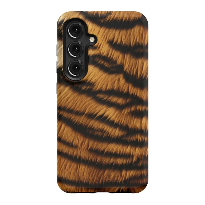 Galaxy S24 StrongFit Tiger Skin by ArtsCase