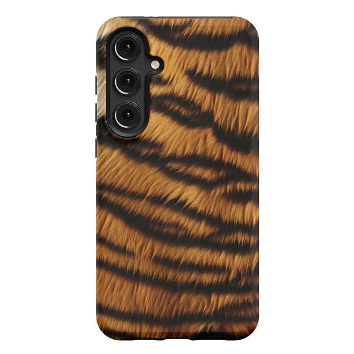 Galaxy S24 Plus StrongFit Tiger Skin by ArtsCase