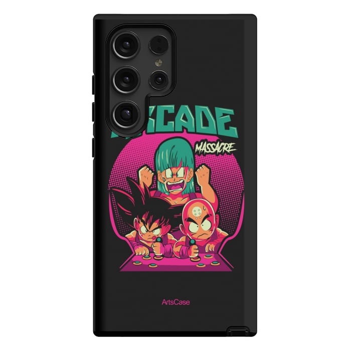 Galaxy S24 Ultra StrongFit Ultimate Gaming Armor: Arcade-Themed. by ArtsCase