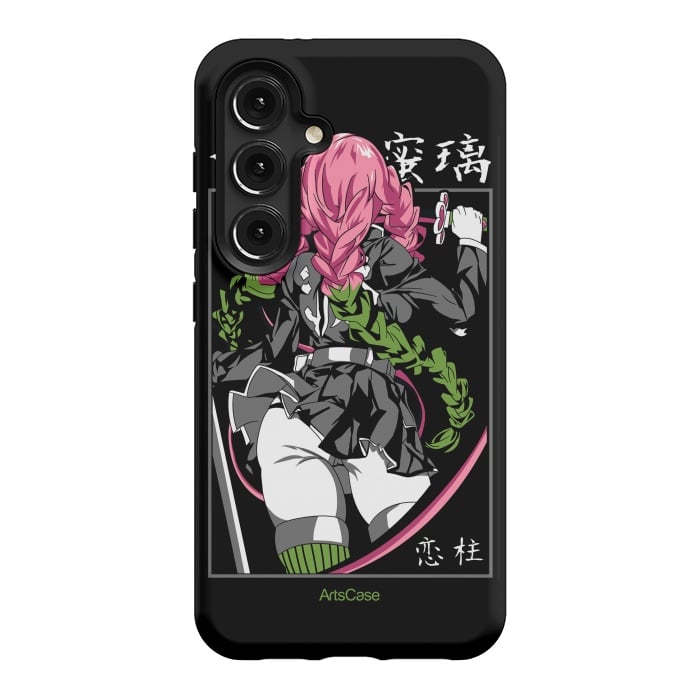 Galaxy S24 StrongFit Unleash the Slayer Within: Dive into the Epic World of Demon by ArtsCase
