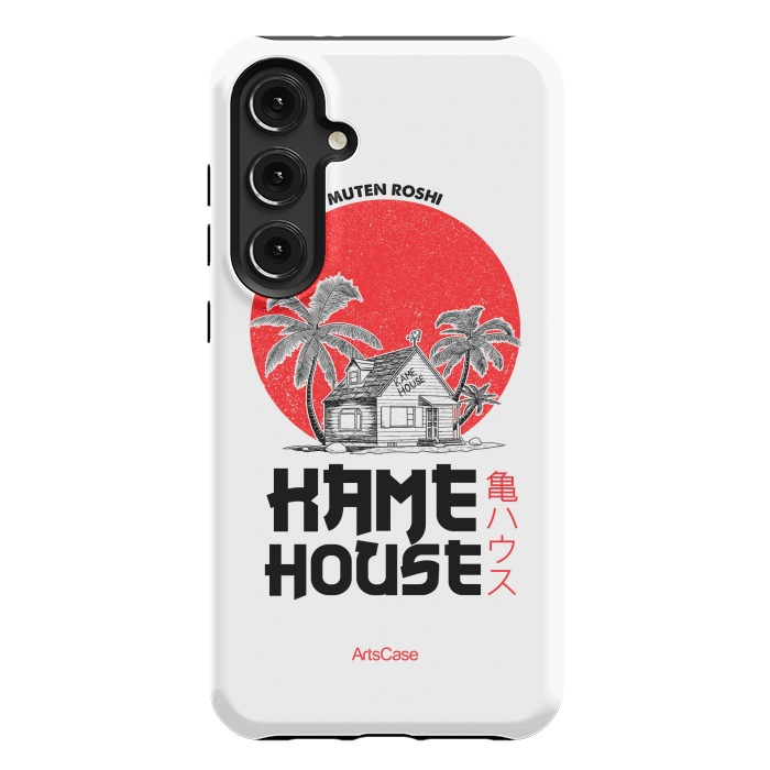 Galaxy S24 Plus StrongFit Channel Your Inner Turtle Hermit: Explore Kame House-Themed by ArtsCase
