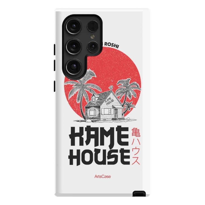 Galaxy S24 Ultra StrongFit Channel Your Inner Turtle Hermit: Explore Kame House-Themed by ArtsCase