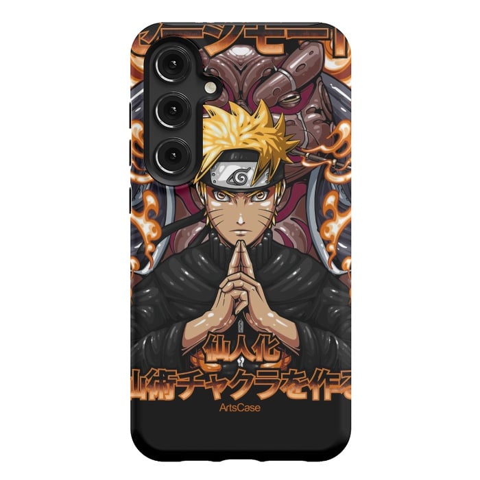 Galaxy S24 Plus StrongFit Embrace the Ninja Way: Discover a World of Courage and Strength with Naruto-Inspired by ArtsCase