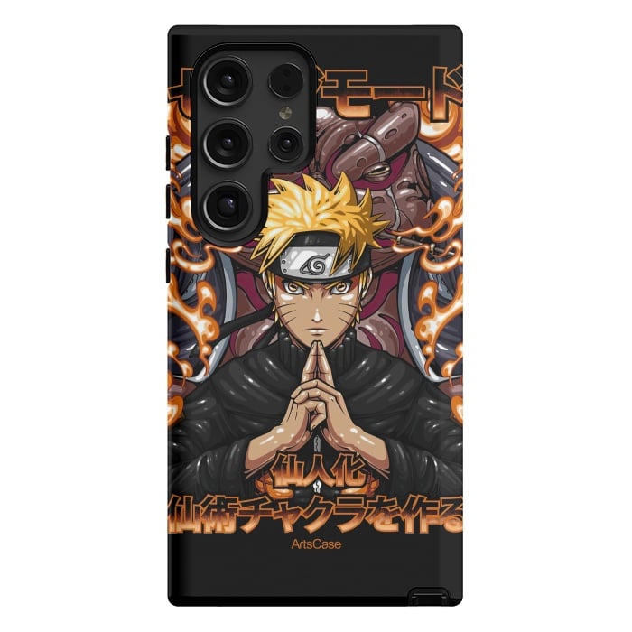 Galaxy S24 Ultra StrongFit Embrace the Ninja Way: Discover a World of Courage and Strength with Naruto-Inspired by ArtsCase