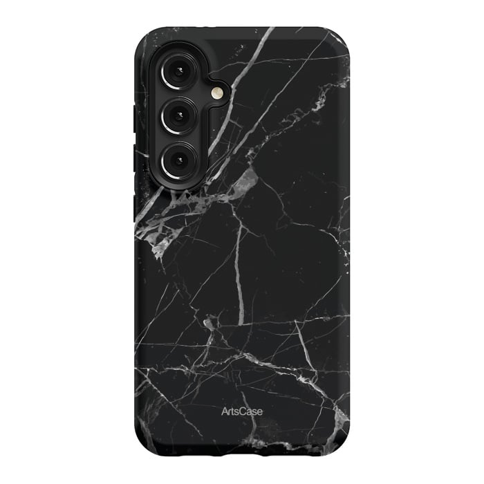 Galaxy S24 StrongFit Noir Marble by ArtsCase