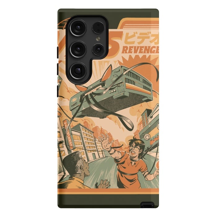 Galaxy S24 Ultra StrongFit VHS Revenge by Ilustrata
