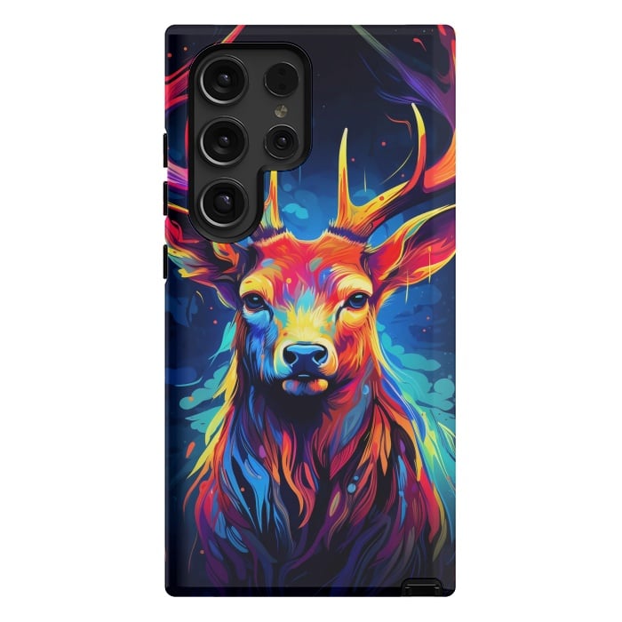 Galaxy S24 Ultra StrongFit Colorful deer by haroulita
