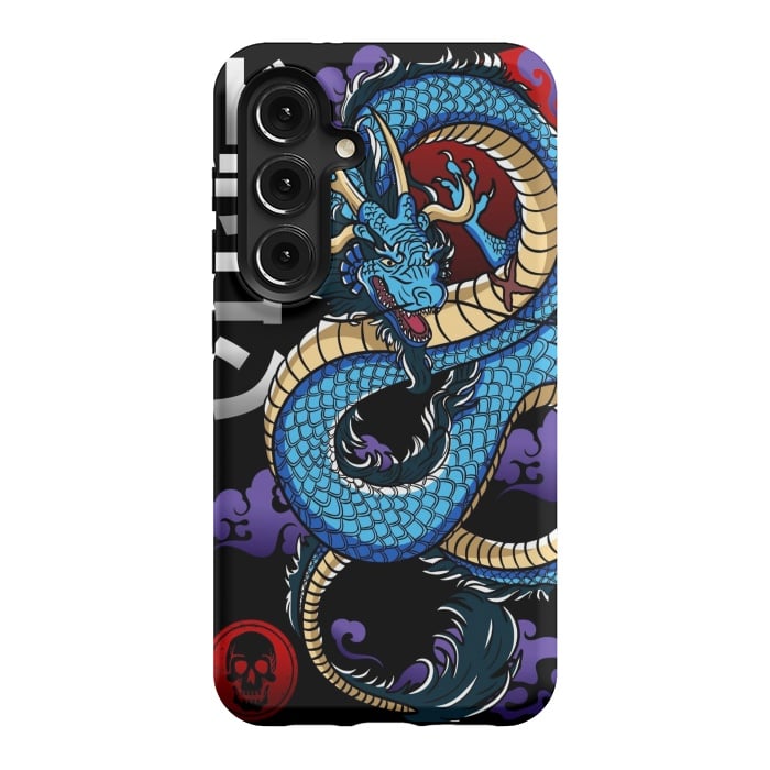 Galaxy S24 StrongFit Japanese Dragon Emperor by LM2Kone