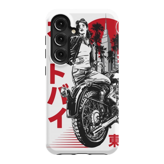 Galaxy S24 StrongFit Urban Japanese Motorcycle by LM2Kone