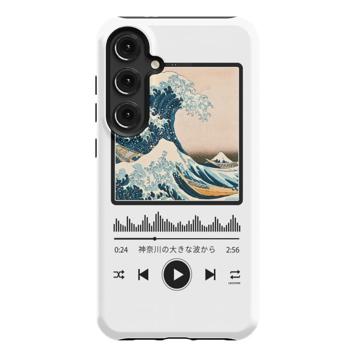 Galaxy S24 Plus StrongFit Soundtrack - Great Wave off Kanagawa by LM2Kone