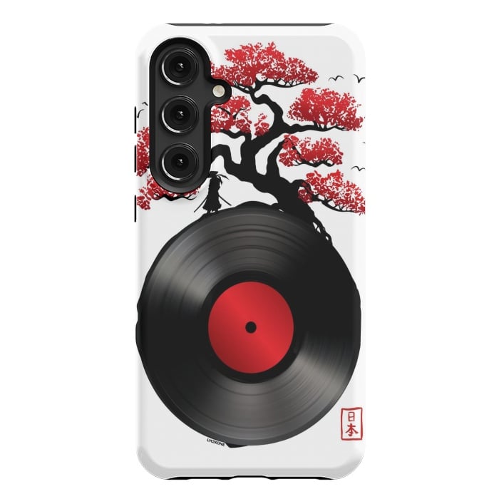 Galaxy S24 Plus StrongFit Japanese Music Vinyl by LM2Kone