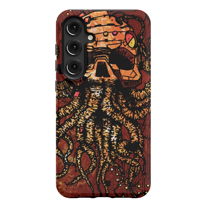 Galaxy S24 Plus StrongFit Skull tentacles by Manuvila