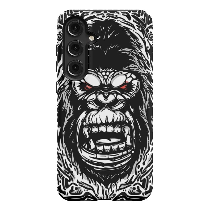 Galaxy S24 Plus StrongFit Gorilla face by Manuvila