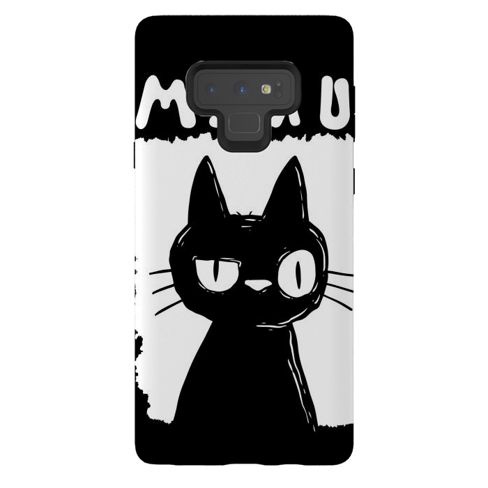 Galaxy Note 9 StrongFit Miau by Manuvila
