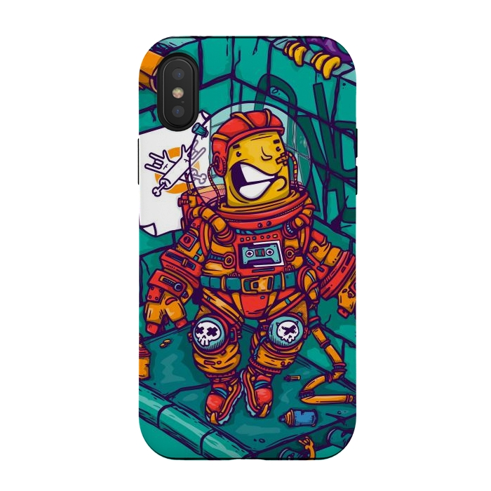 iPhone Xs / X StrongFit one street by Manuvila