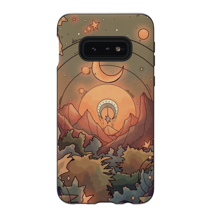 Galaxy S10e StrongFit Stars in the forest by Steve Wade (Swade)