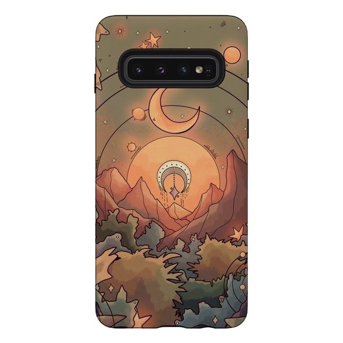Galaxy S10 StrongFit Stars in the forest by Steve Wade (Swade)