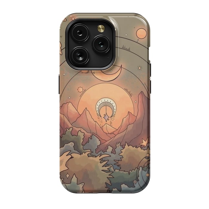 iPhone 15 Pro StrongFit Stars in the forest by Steve Wade (Swade)