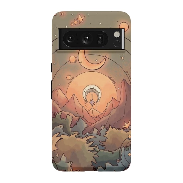 Pixel 8 Pro StrongFit Stars in the forest by Steve Wade (Swade)
