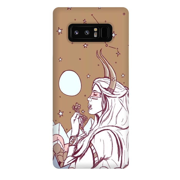 Galaxy Note 8 StrongFit Taurus ghost girl by Steve Wade (Swade)