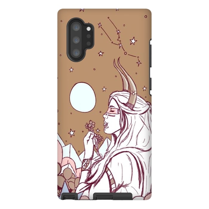 Galaxy Note 10 plus StrongFit Taurus ghost girl by Steve Wade (Swade)