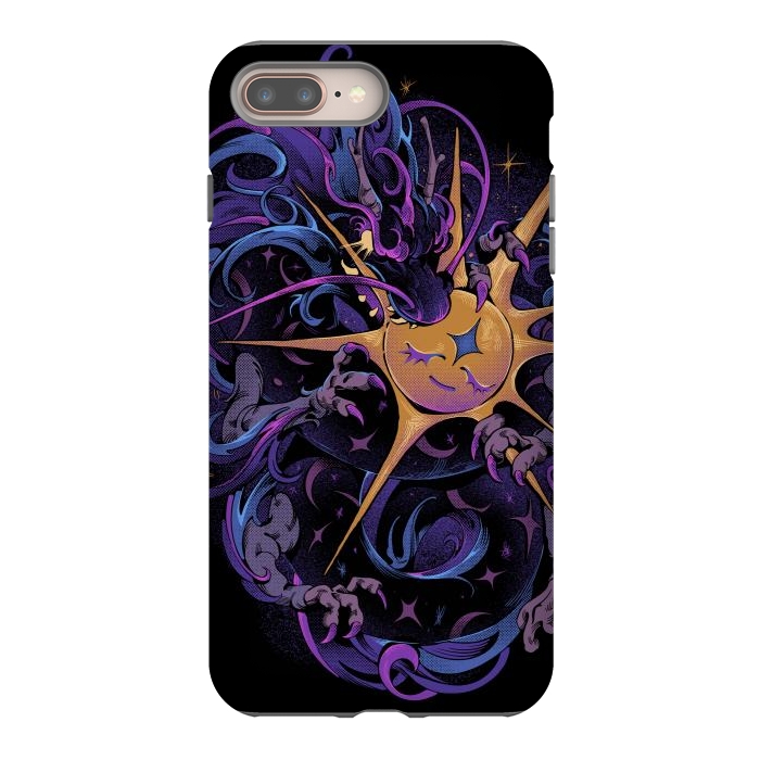 iPhone 7 plus StrongFit Eclipse Dragon by Ilustrata