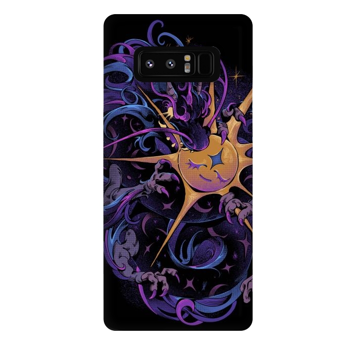 Galaxy Note 8 StrongFit Eclipse Dragon by Ilustrata