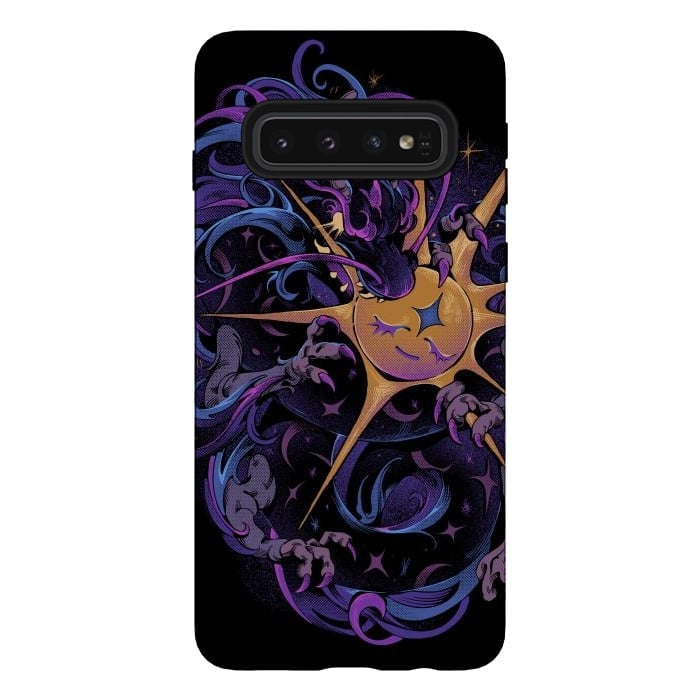 Galaxy S10 StrongFit Eclipse Dragon by Ilustrata
