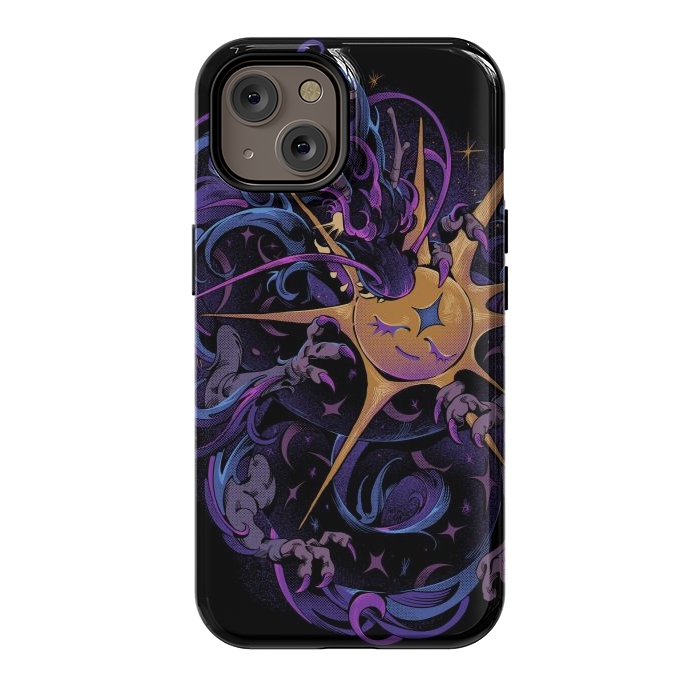 iPhone 14 StrongFit Eclipse Dragon by Ilustrata