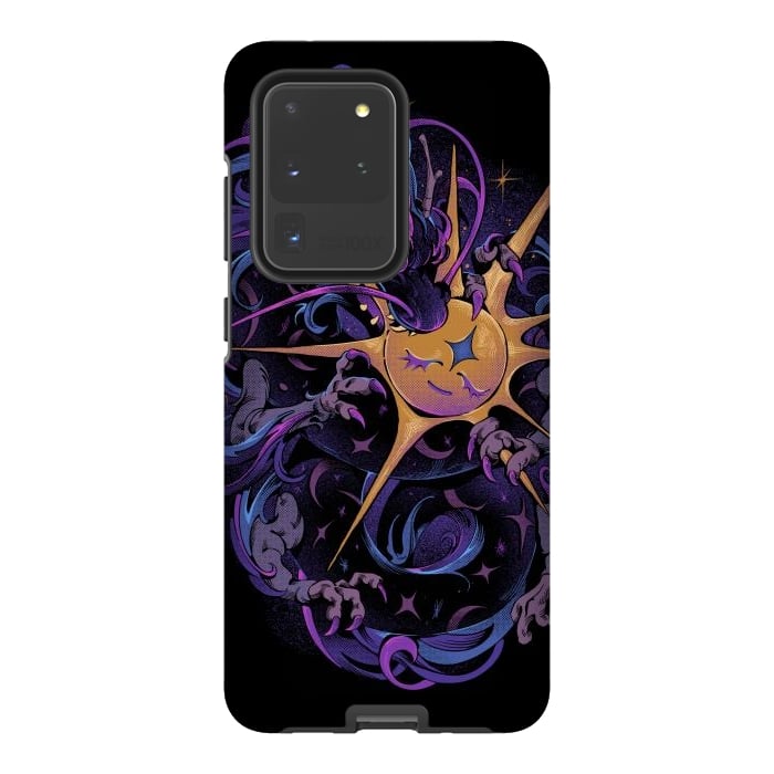 Galaxy S20 Ultra StrongFit Eclipse Dragon by Ilustrata