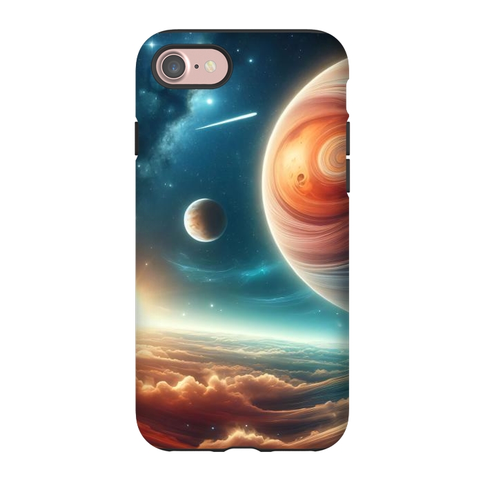 iPhone 7 StrongFit Swirling Universe by JohnnyVillas