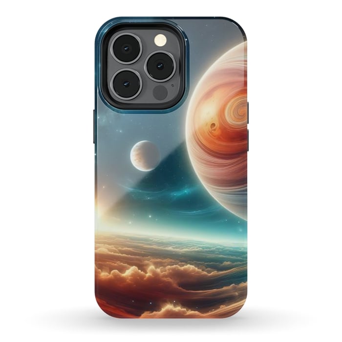 iPhone 13 pro StrongFit Swirling Universe by JohnnyVillas