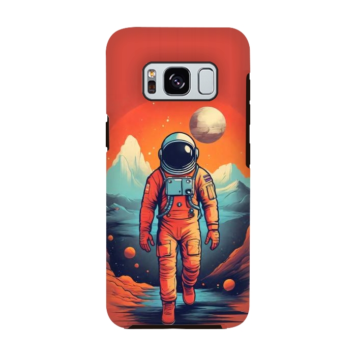 Galaxy S8 StrongFit Solitude Astronaut by JohnnyVillas