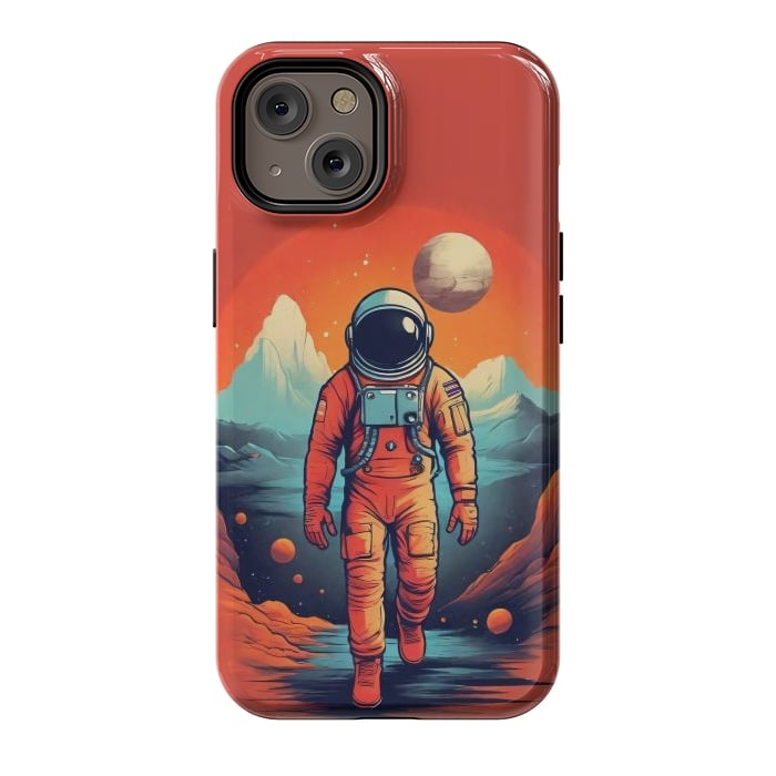 iPhone 14 StrongFit Solitude Astronaut by JohnnyVillas
