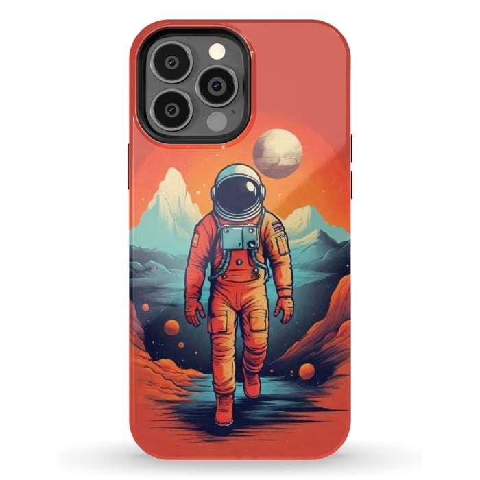 iPhone 13 Pro Max StrongFit Solitude Astronaut by JohnnyVillas